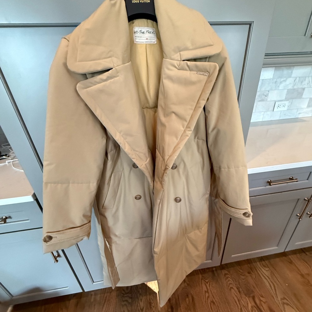 Free People Puffer Trench